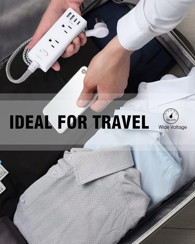 10 Ft Power Strip Surge Protector - Image 7
