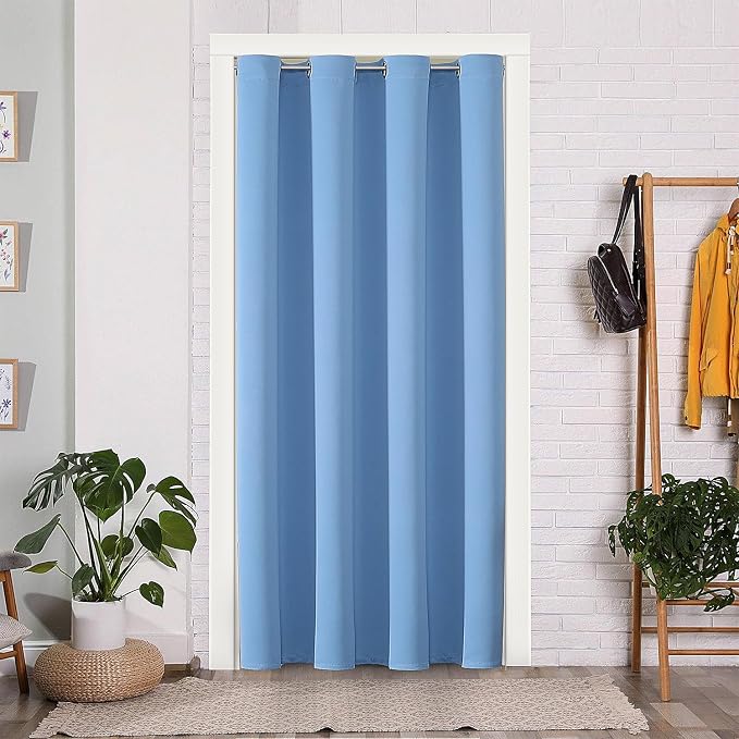 ChrisDowa Blackout Curtains Door Curtain by ChrisDowa
