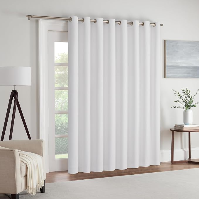 Eclipse Extra Wide Grommet Curtain, Kendall Sliding Patio Door Curtain Panel - Image 6