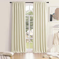 Patio Door 108 Inches Long Curtain Panels by DONREN