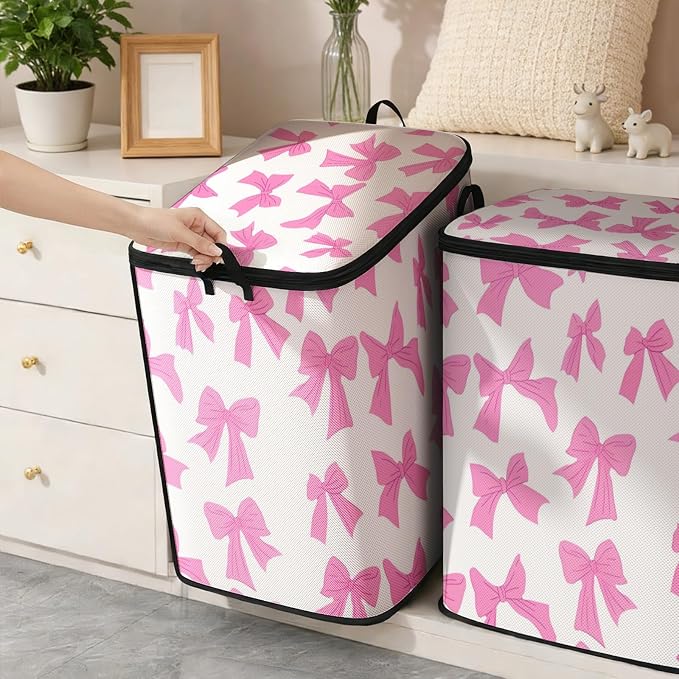2pcs blanket storage bag for under bed, closet organizers 95L | quilt duvet - Image 6