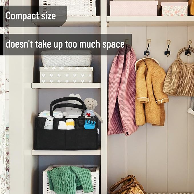 Mr. Pen- Baby Diaper Caddy Organizer, Medium | Nursery Storage Bin and Car - Image 5