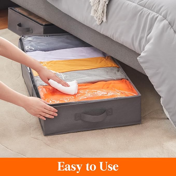 Lifewit 4 Pack UnderBed Storage Bags - Image 4