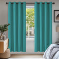 Deconovo Blackout Curtains for Bedroom and Living Room 72 Inches Long | Black by Unknown