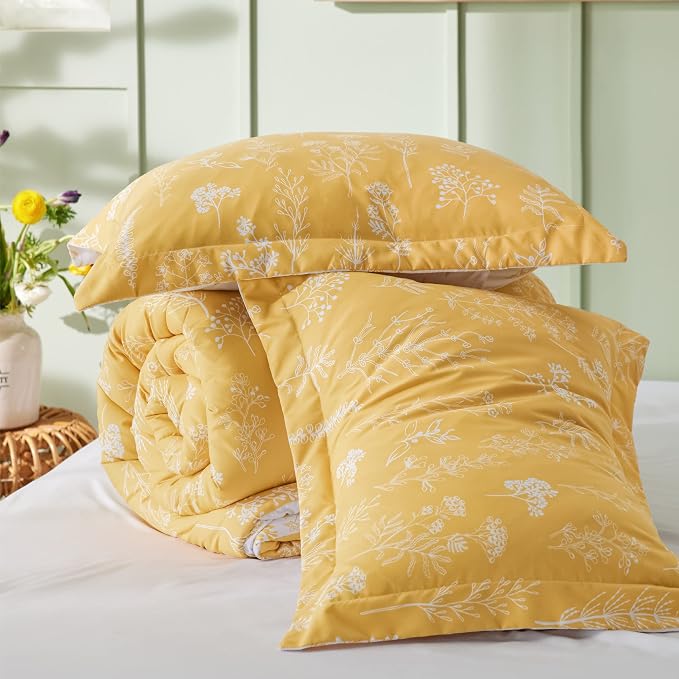 Bedsure Gold Full Comforter Set - Image 7