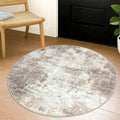 Round Area Rug 3 Ft Circle Entryway Rugs Round Washable Door Mat Indoor Entrance by iOhouze