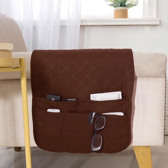 Armchair Caddy for Couch Remote Control Holder by luckyjoyreal