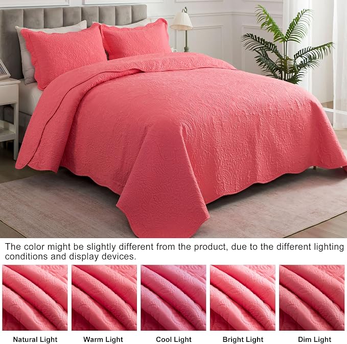 HoneiLife Queen Quilt Bedding Set - Image 3