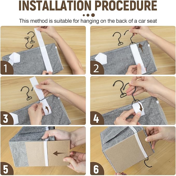 Bedside Caddy, Bedside organizer, Hanging Organizers | Storage Bags - Image 4