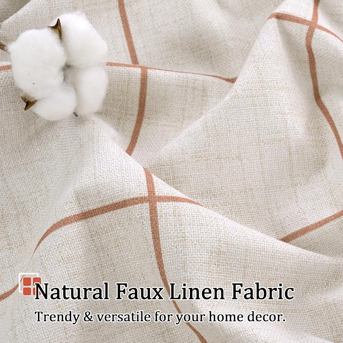 Linen Blackout Curtains for Living Room - Image 5