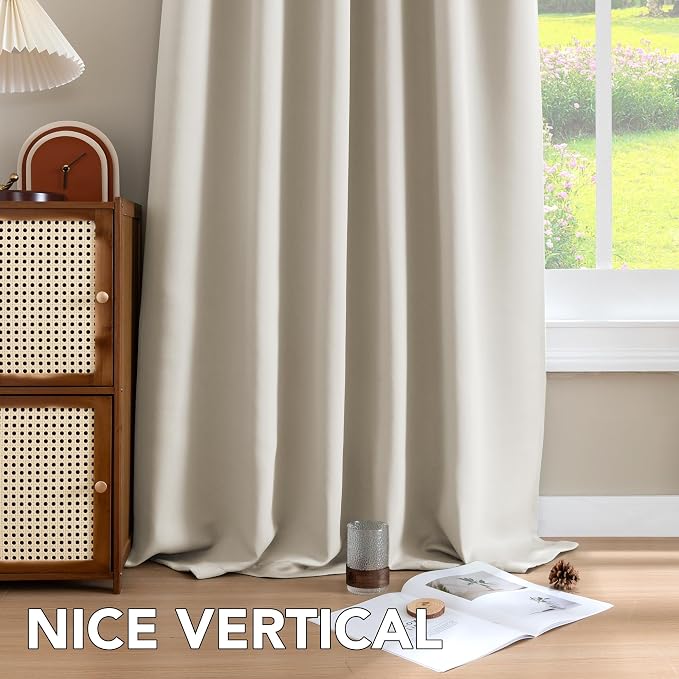 H.VERSAILTEX Back Tab Curtains 90 Inch Long - Image 9