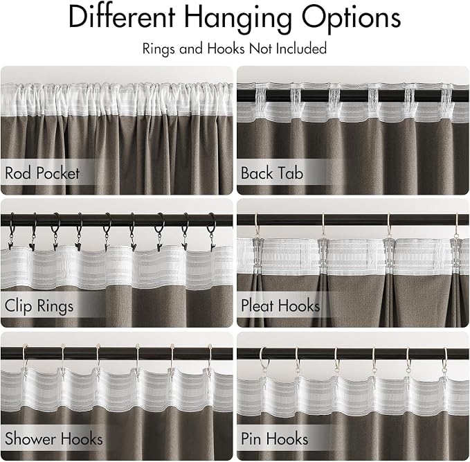 MIULEE Gold Velvet Pinch Pleat Blackout Curtains W52 X L84 Inches | 2 Panels - Image 3