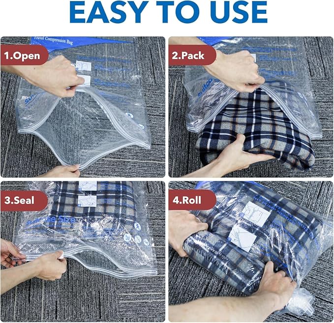 16 Pack Vacuum seal bags for clothing - Image 5