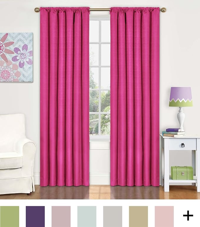Eclipse Kendall Blackout Rod Pocket Curtain - Image 10