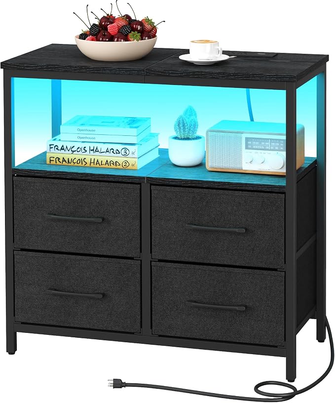TUTOTAKLED LED Night Stand by ChoosetutotakFurnitureBuildYourCozyHome
