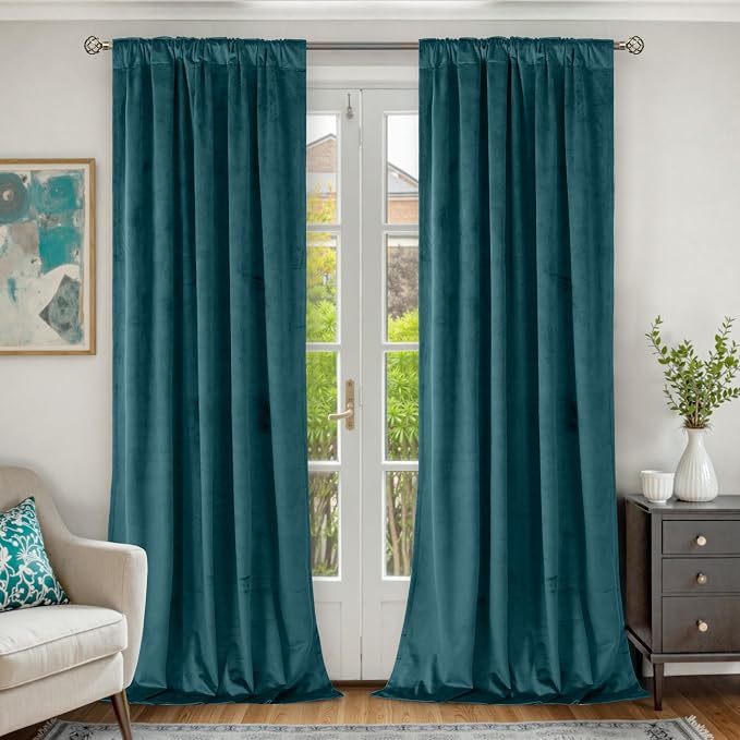 BGment Velvet Blackout Curtains - Image 2