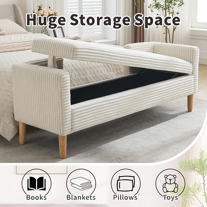 Chifee & Vingol 64.7" W Ottoman - Image 6