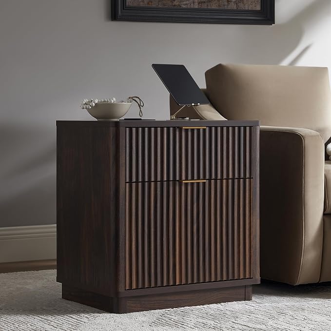 T4TREAM 23'' Fluted Nightstand by T4TREAMFurniture