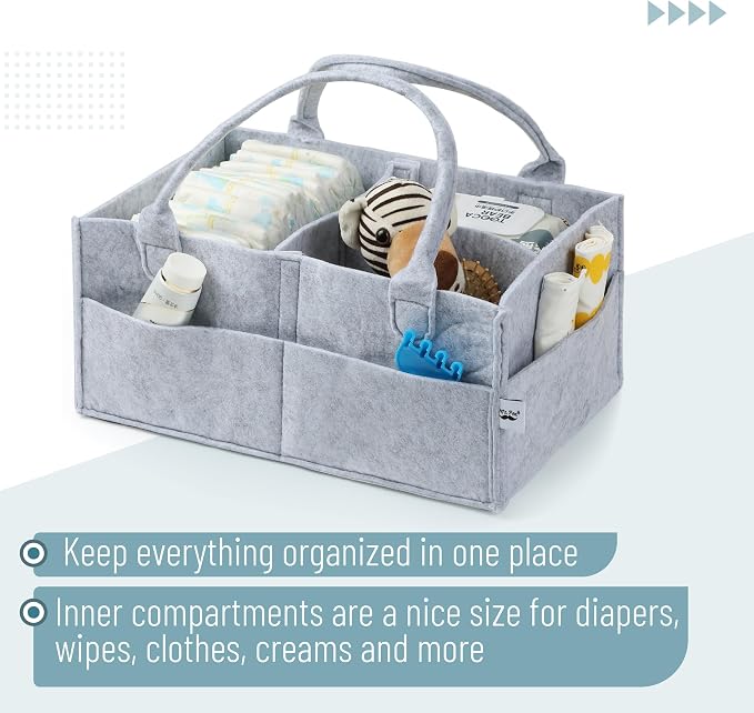 Mr. Pen- Baby Diaper Caddy Organizer, Large | Nursery Storage Bin and Car - Image 4