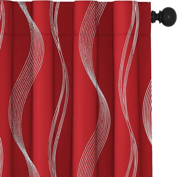 Deconovo Blackout Back Tab Curtains - Image 7