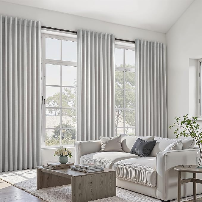 Extra Wide Total Blackout 96 Inch Curtains 70 Inches Wide - Image 7