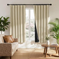 RYB HOME 100% Blackout Curtains 63 inches Length, Thermal Insulated | Thermal by RYBHOME