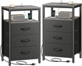 Huuger Nightstands Set of 2, Nightstand by Huuger