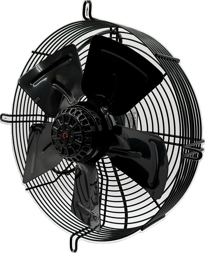 Gable Mount Attic Fan with Adjustable Thermostat – Custom Housing Maximizes Airflow Through Gable Vent – Ultra Quiet, Energy Efficient 130W – Pre-Assembled, Plug & Play – 1350 CFM