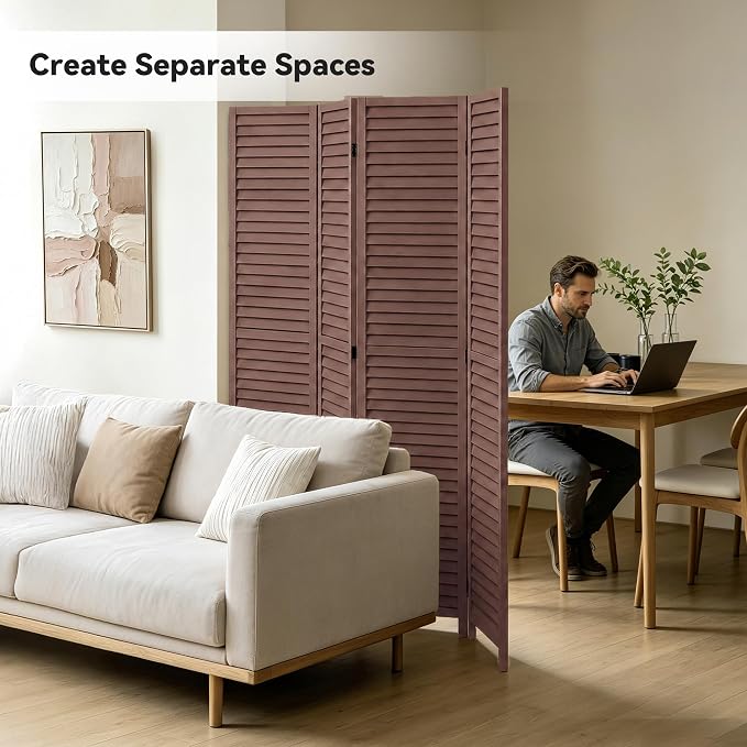 Wood Room Divider - Image 6