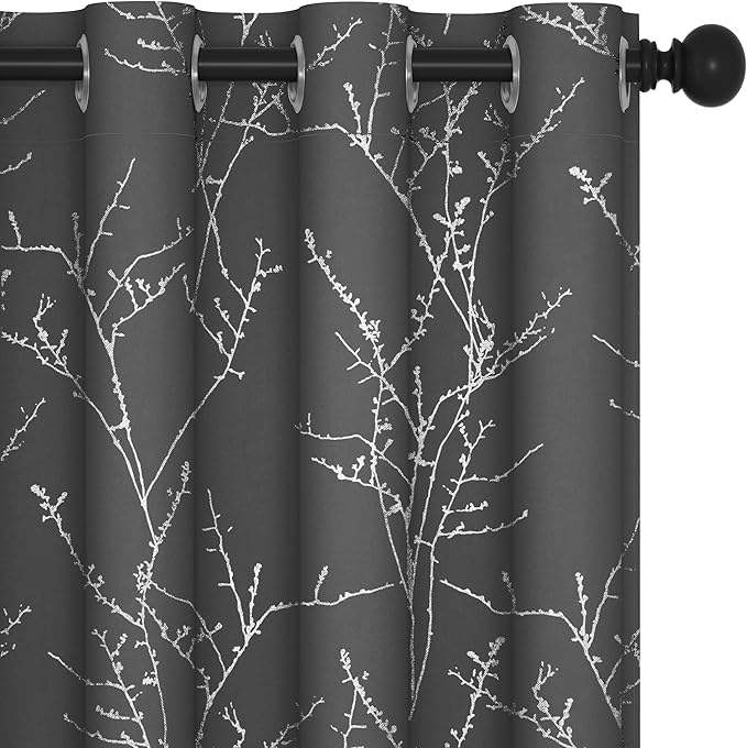 Deconovo Living Room Curtains 84 Inches Long, Thermal Insulated, Room Darkening by Unknown