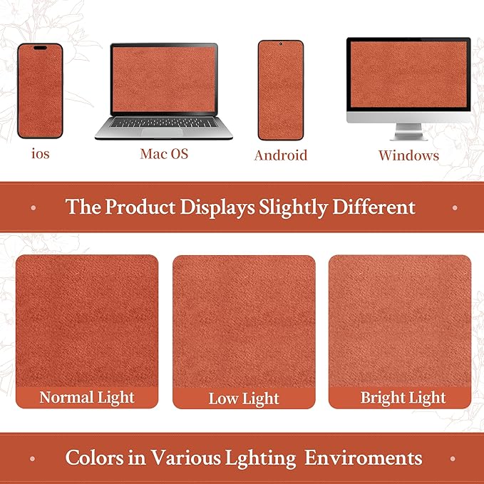 LAMIT Velvet Curtains 120 Inch for Living Room, Terracotta Thermal Insulated Room Darkening Drapes Rustic Vintage Noise Reducing Panels with Back Tab and Rod Pocket, 2 Panels, 52 x 120 Inch