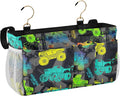 Monster Trucks tag8 Bedside Caddy Storage Bag Bedside Organizer by KOPIRIT