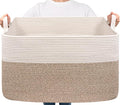 Goodpick 85L Large Woven Rope Blanket Basket, Toys & Clothes, Nursery & Bedroom by Goodpick
