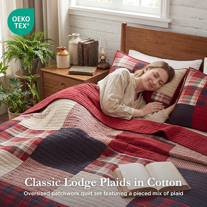 Woolrich Sunset Reversible Quilt Set - Image 2