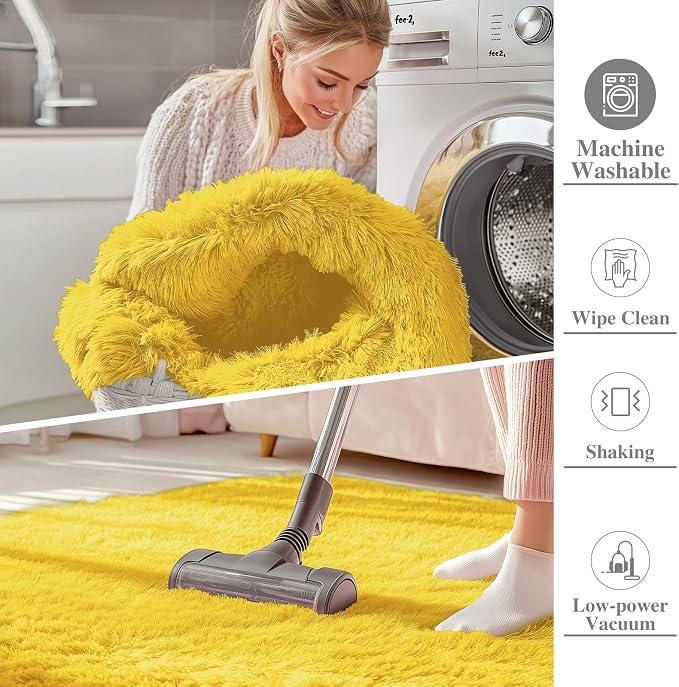 OLANLY 5x8 Machine Washable Large Area Rugs - Image 2