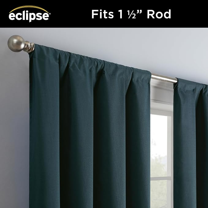 Eclipse Kendall Blackout Rod Pocket Curtain - Image 3