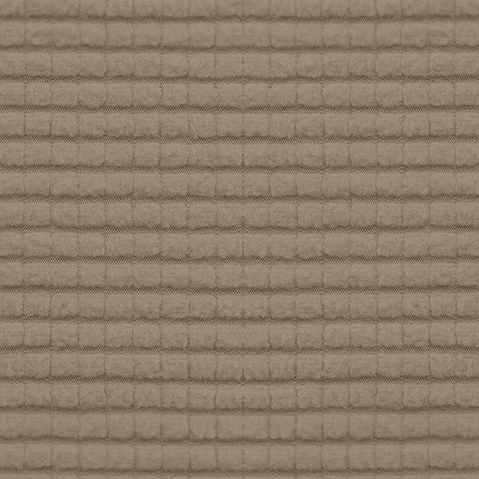 Easy-Going 4 Pieces Oversized Recliner Stretch Sofa Slipcover Sofa Cover Furniture Protector Couch Soft with Elastic Bottom Polyester Spandex Jacquard Fabric Small Checks Natural,X-Large