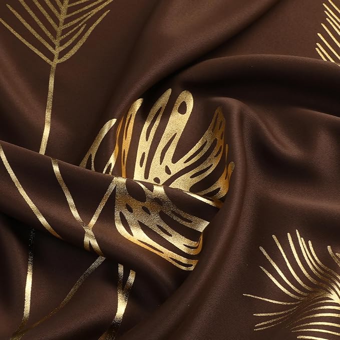 Brown Blackout Curtains 63 Inches Long - Image 5