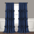 Thermal Insulated Window Curtains, Rustic Rod Pocket Drapes by Homechoice+Decor