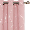 Deconovo Curtains for Living Room, Pattern Blackout Curtains 72 Inches Long | by Unknown