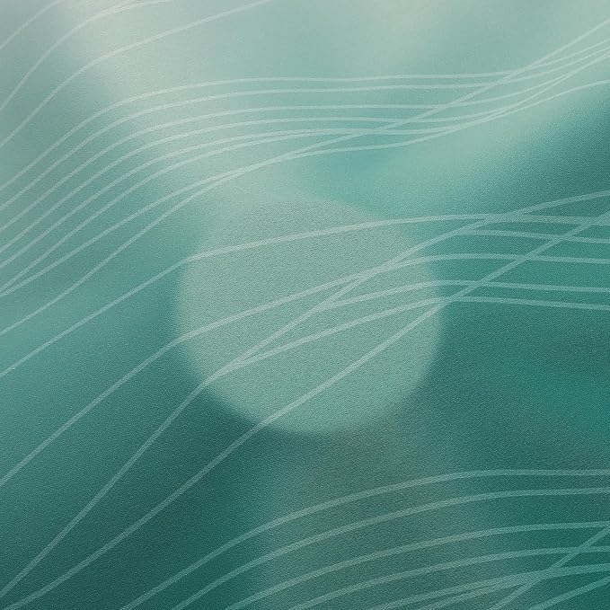 Green and Greyish White Blackout Curtains 52x102 2 Panels | Ombre Curtains - Image 8