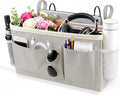 Bedside Caddy for Dorm Bed, Bedside Storage Bag Hanging Organizer | Metal Frame by Fabtotes