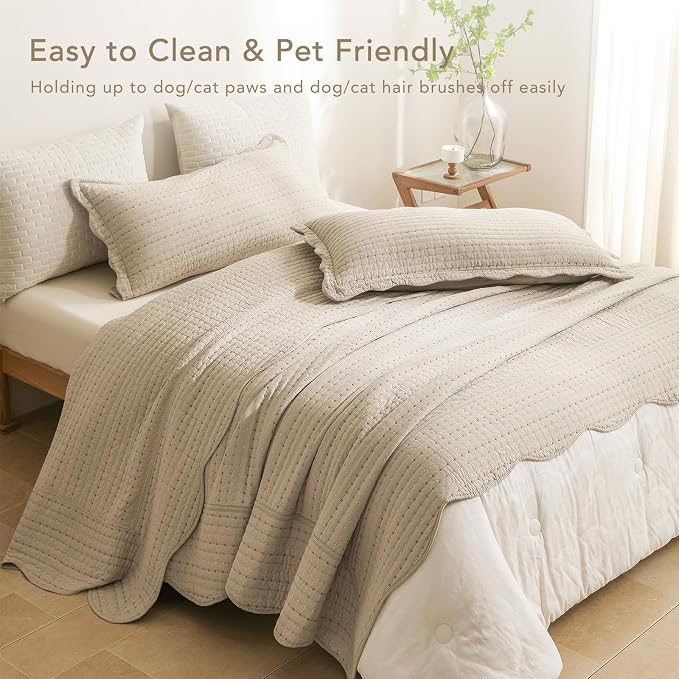 Lady Ann Oversized King Bedspreads 128x120 Multi-Color Dot Pattern Print - Image 9