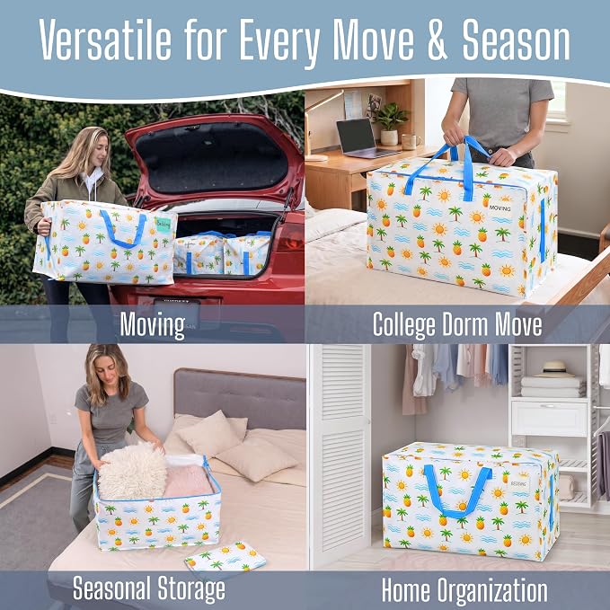 VENO 8 Pack Extra Large Heavy Duty Moving Bags - Image 6