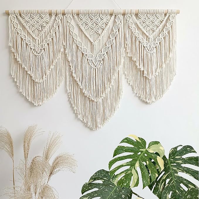 Achart Macrame Wall Hanging Large- Boho Wall Decor- large wall art- Wall Decor - Image 2