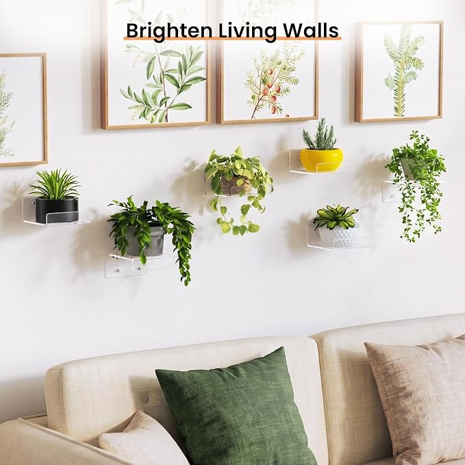 upsimples 4" Acrylic Shelves, Small Shelf - Image 2