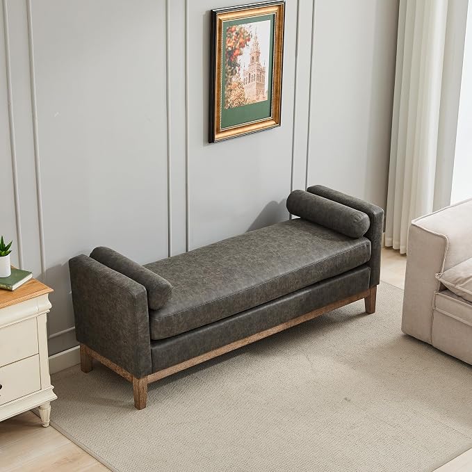66.34" Upholstered End of Bed Bench - Image 4