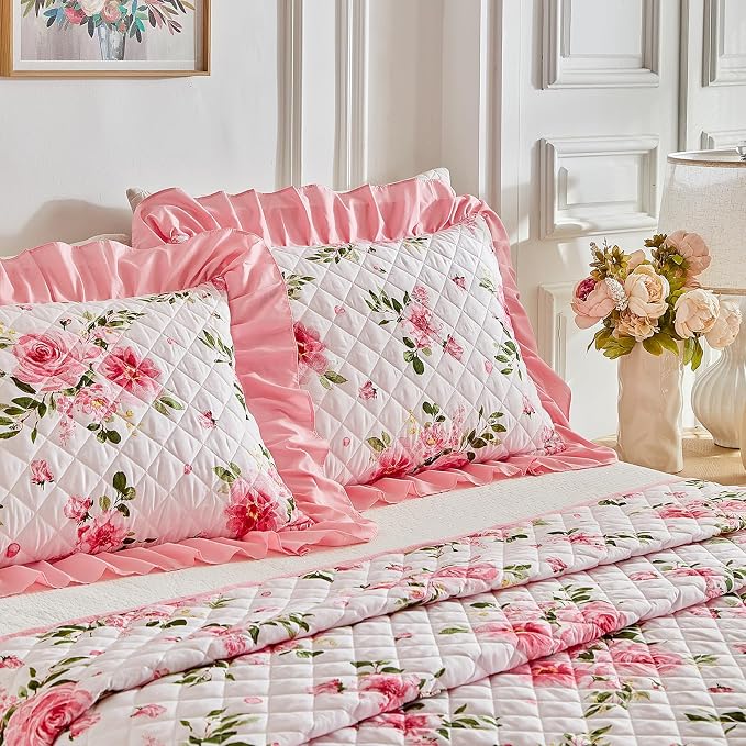 Ruffle Skirt Bedspread Set - Image 9