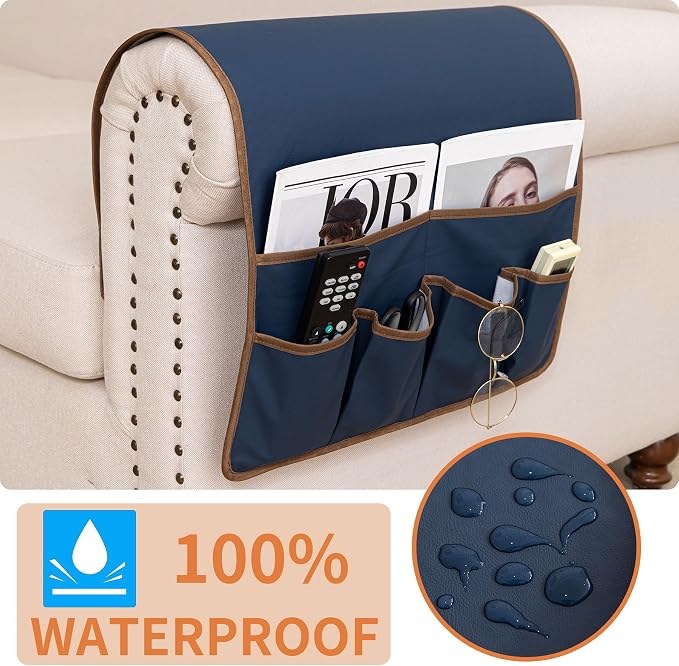 HAOMAIJIA Sofa Armrest Organizer, Remote Control Holder - Image 2