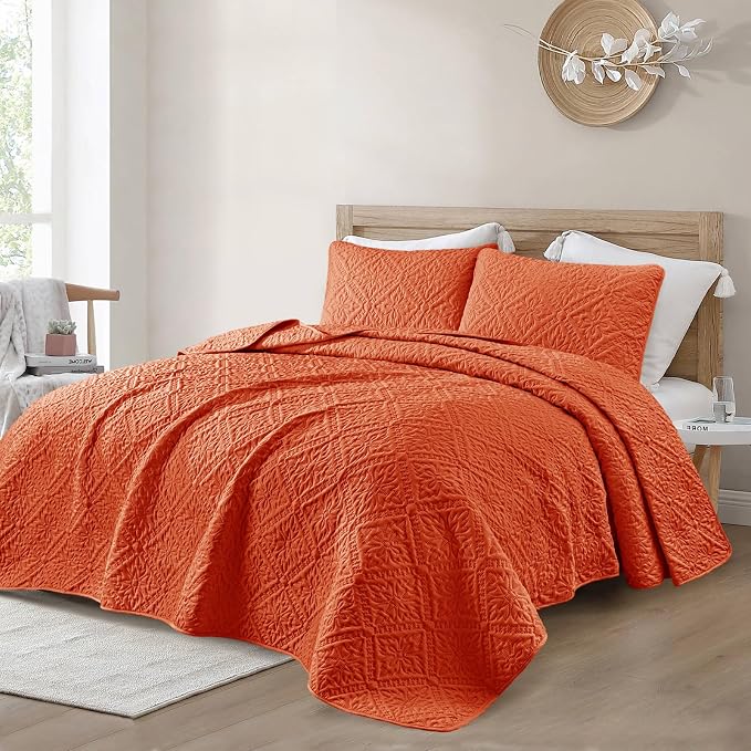 Exclusivo Mezcla Full Queen Quilt Set, All Season Bedding - Image 2